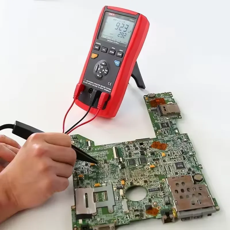 UNI-T UT612 LCR 미터 USB 인터페이스 인덕턴스 커패시턴스 테스터 UT611 DIY 도구 저항 위상각 멀티미터 매칭