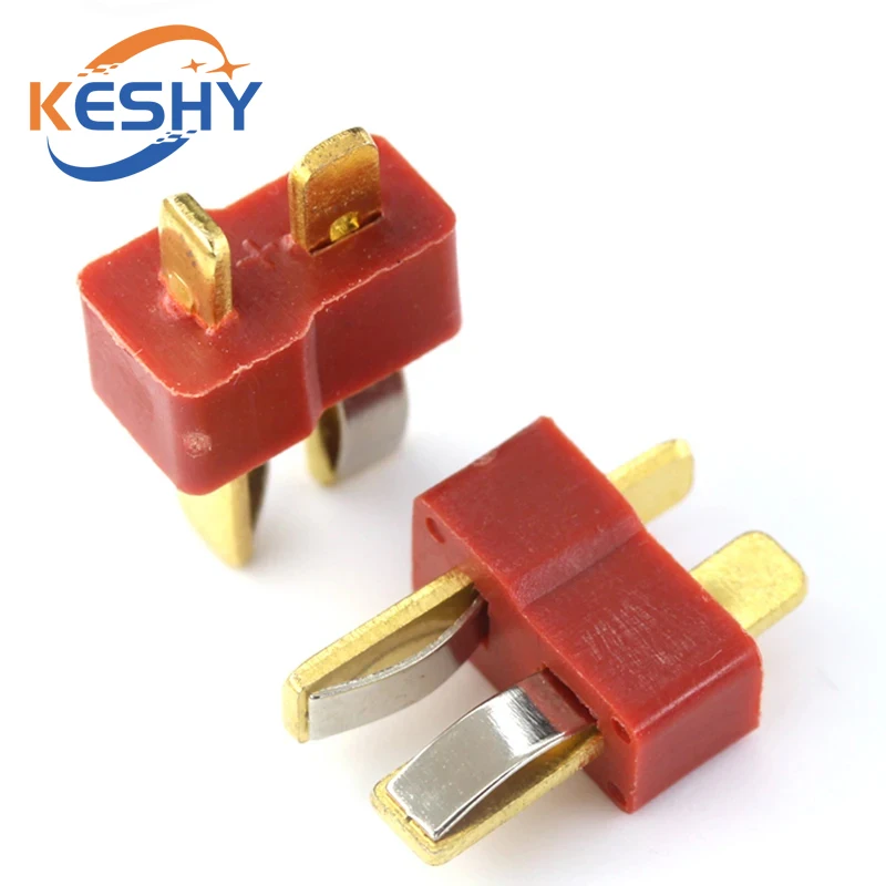 10PCS T- Plug Male & Female Connectors Deans Style For RC LiPo Battery ESC for RC Lipo Battery ESC RC Helicopter Adapter Plug