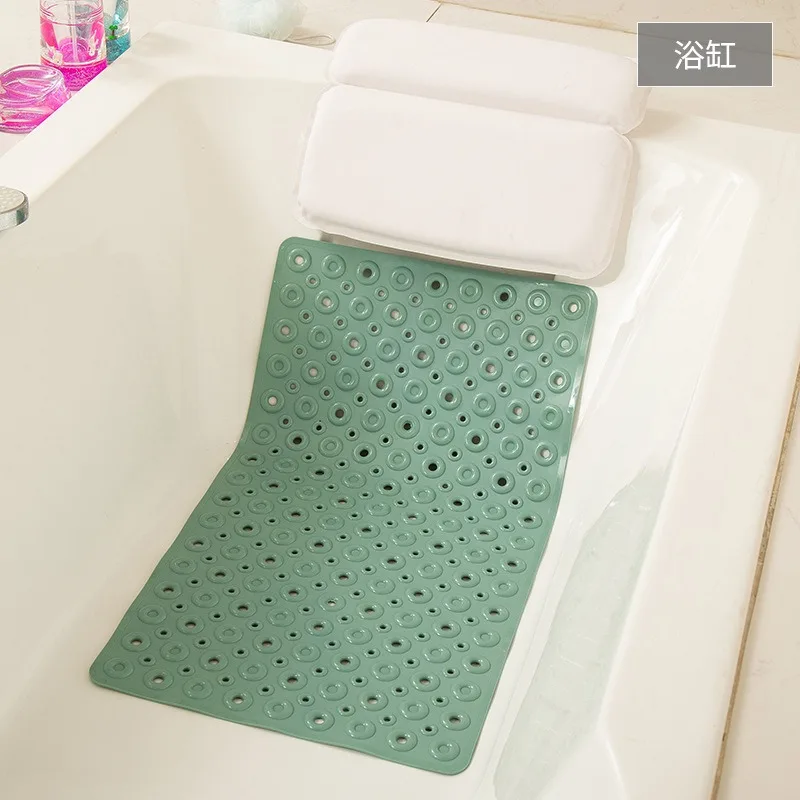 Tappetino per ventosa da bagno in PVC ecologico, tappetino per doccia da bagno per uso domestico, tappetino antiscivolo per bagno