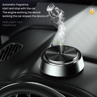 Electric Car Diffuser Aroma Auto Air Freshener Car Air Vent Humidifier Mist Wood Essential Oil Aromatherapy Perfume Fragrance