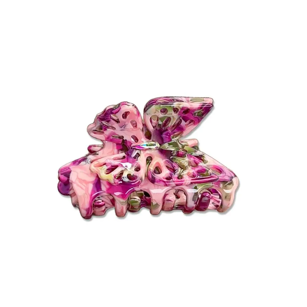 

Hollow Butterfly Hair Claw Claw Clip Headdress Acetate Hair Claw Hair Accessories Ponytail Holder Butterfly Shark Clip Back Head