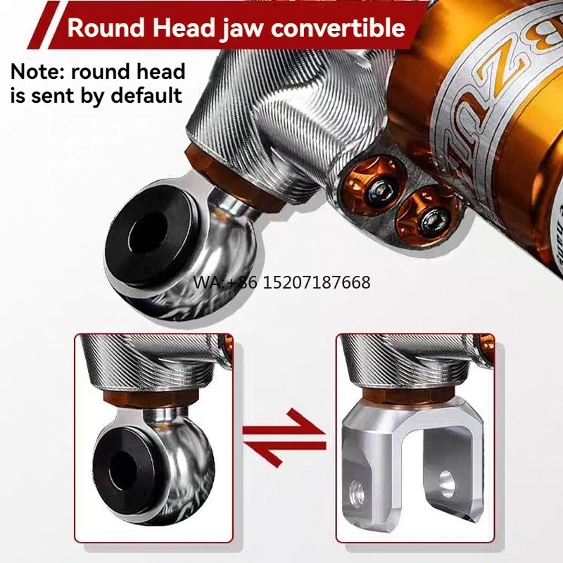 Universal P35 Rear Shock Absorber for Motorcycles New 310mm Aluminum Material Installation Hole Spacing