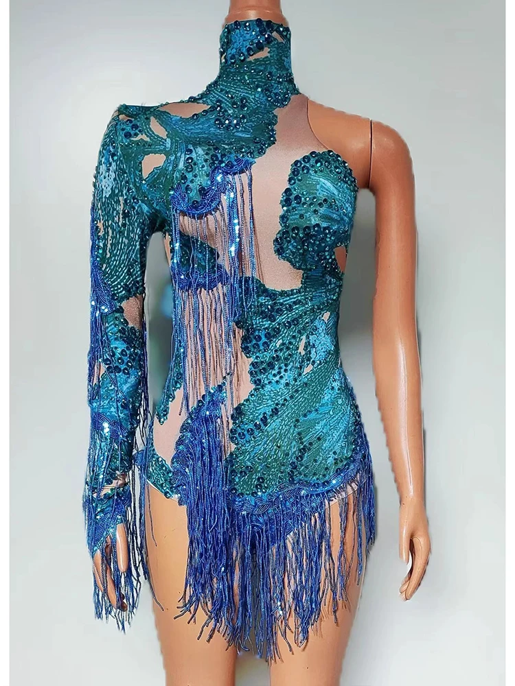 คุณภาพสูง Hot Stamping พู่เซ็กซี่เดี่ยวแขนยืดหยุ่น Jumpsuit 2025 ใหม่แฟชั่นที่กําหนดเองเสื้อผ้าสตรี