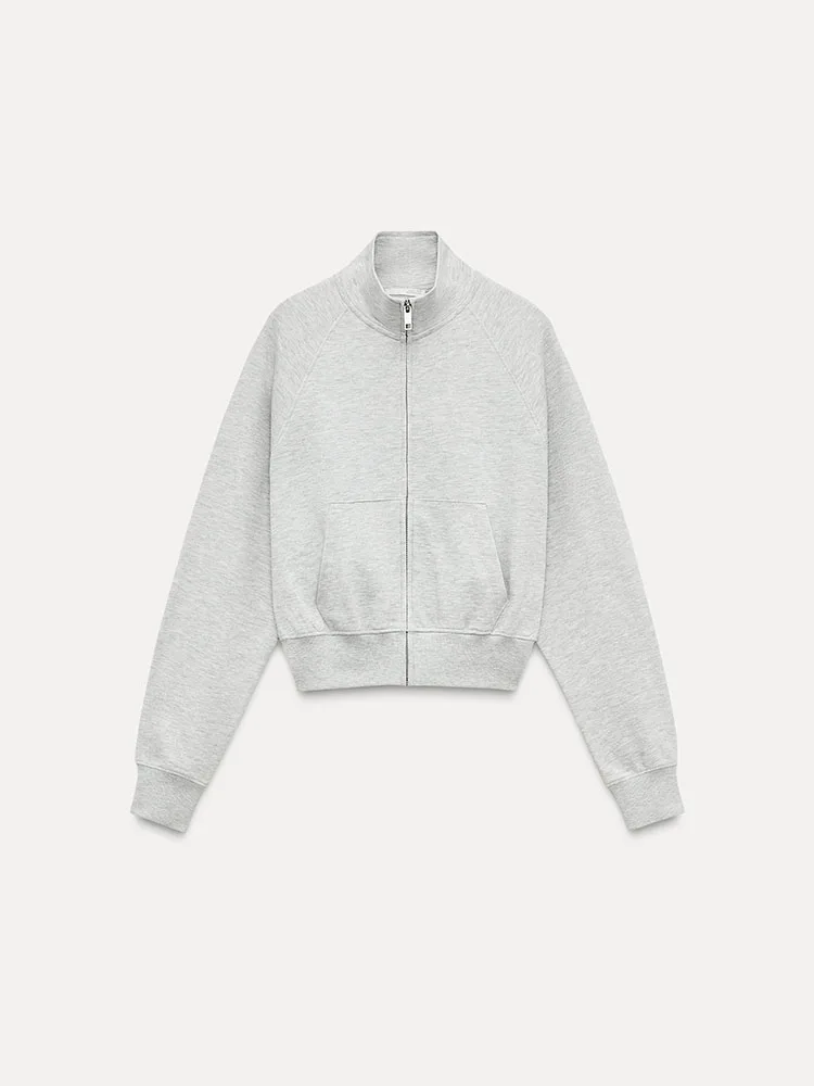 

Новое весеннее поступление, женская толстовка на молнии, бархатные брюки-клеш, длинный комплект Sve Faion, ZA2025, толстовка на молнии с воротником-стойкой