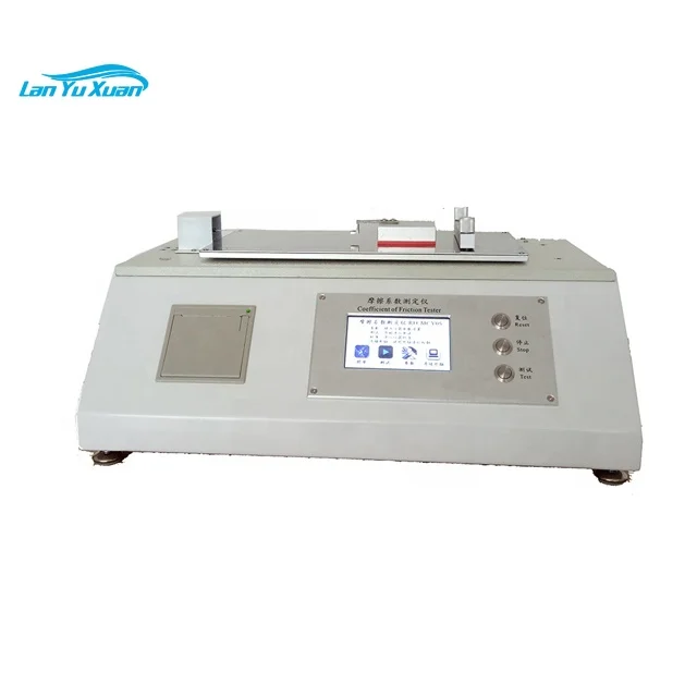 Factory Plastic Coefficient Of Friction COF Tester