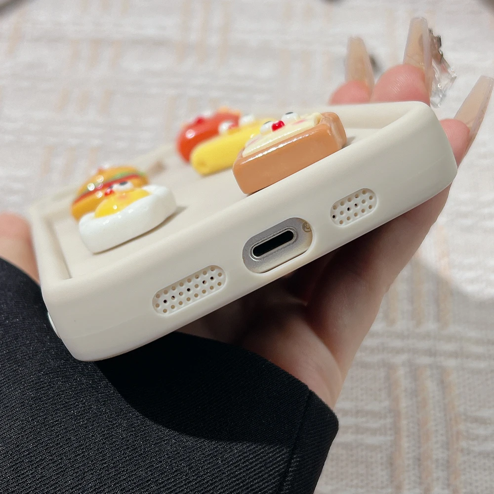 Niedliche 3D-Bären-Kaffeekarikatur-Silikonhülle für iPhone 18 Pro 15 12 11 13 14 17 Pro Max 16 Pro Plus X XS XR Hüllen, weiche matte Abdeckung – Detail 14