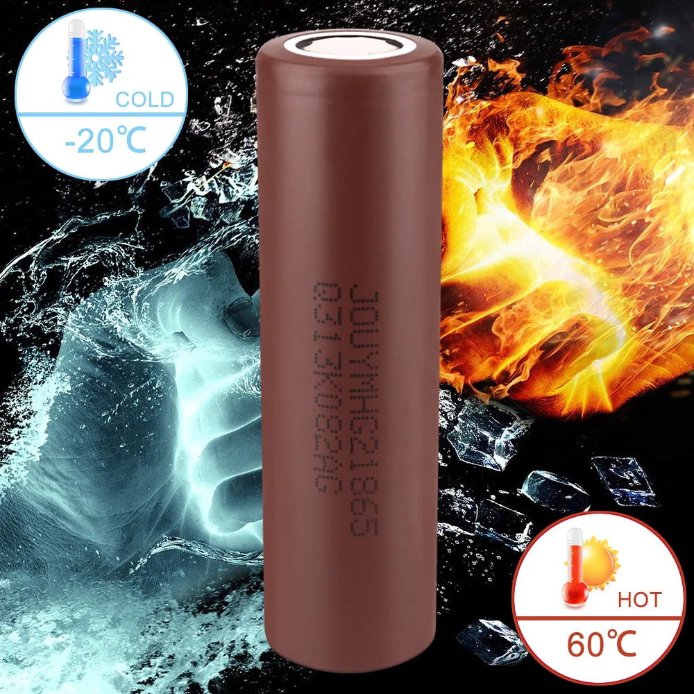 1-10PCS HG2 3000MAH 3.7V 18650 bateria recarregável Li-ion baterias alta corrente descarga poder lítio celular