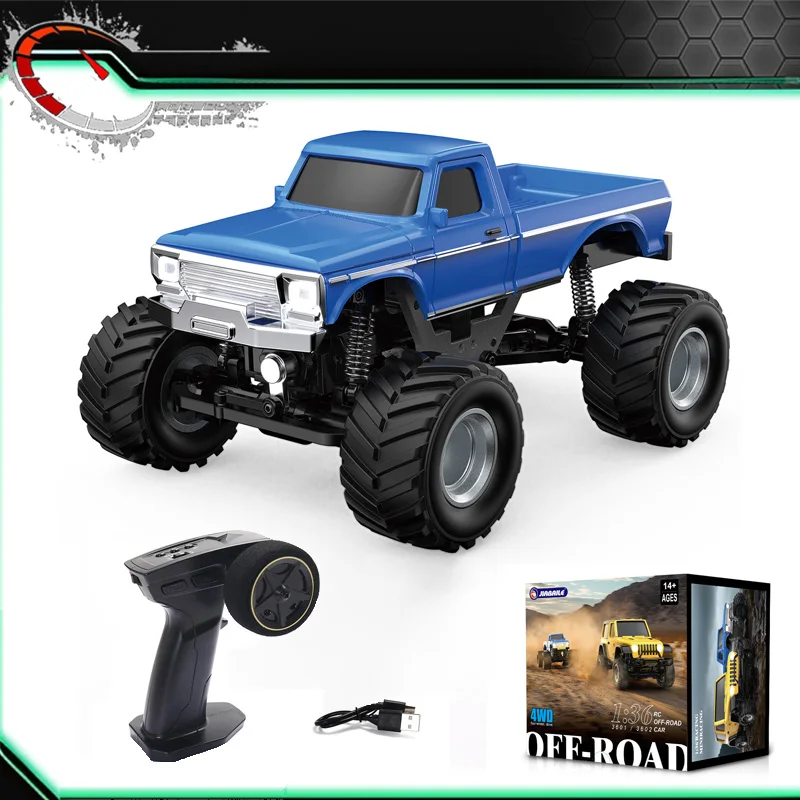 

Новый полномасштабный пульт дистанционного управления 1/36 Bigfoot альпинистский автомобиль 2,4G электрический свет модель автомобиля игрушка для мальчика подарок на день рождения