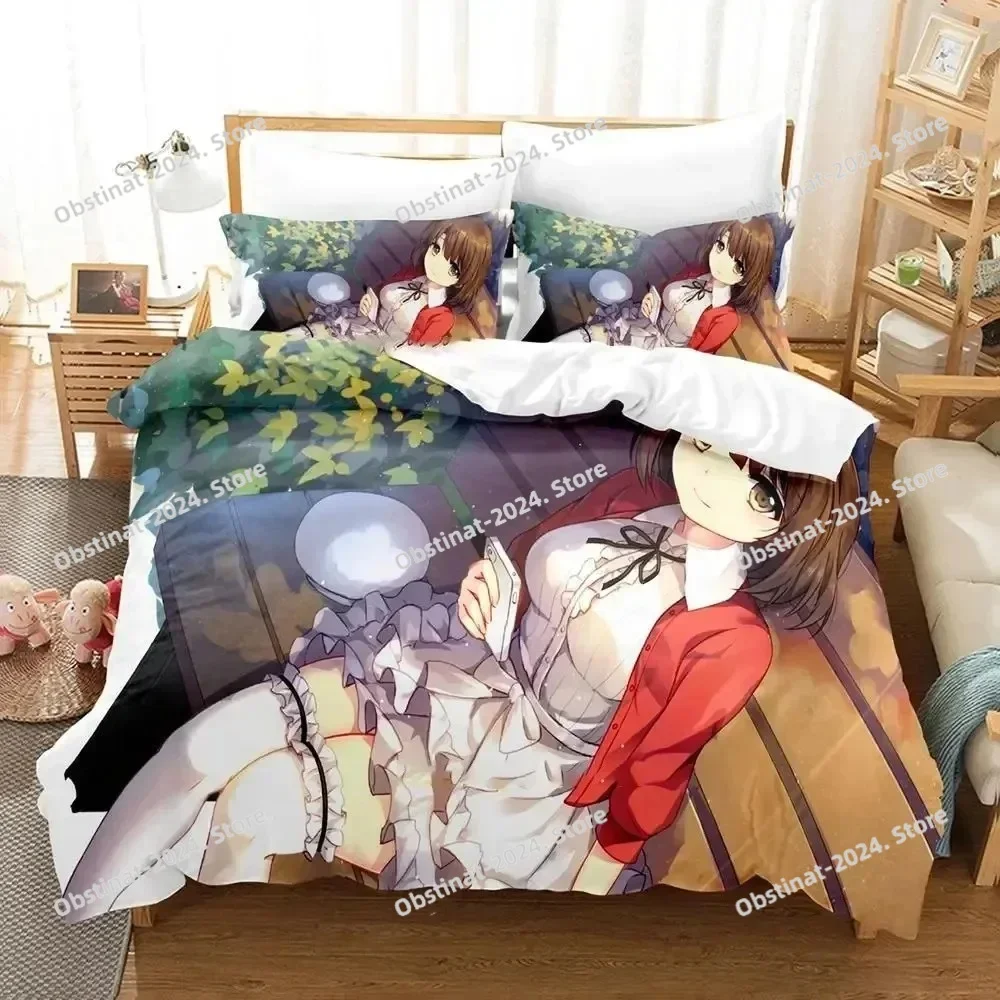 

Anime Saekano How to Raise a Boring Girlfriend Bedding Set Print Comforter Duvet Cover Pillow Case 3 Pieces Sets Kids Adult Size