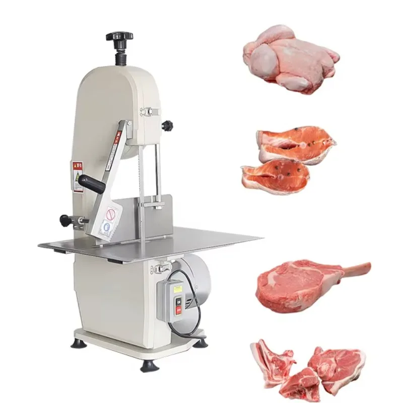 مصنع منشار العظام التجاري آلة المنشار الجزارين اللحوم المجمدة قطع الأسماك الصناعية قطع العظام المنشار