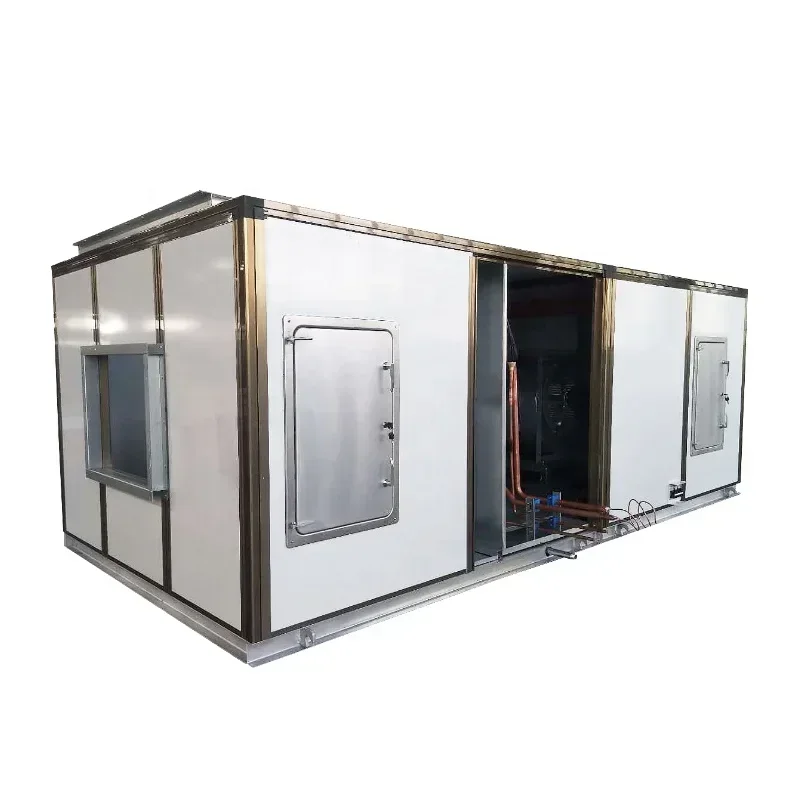 Hvac Large Air Volume Ahu Handled Air Unit Cabinet Air Handling Unit For Commercial