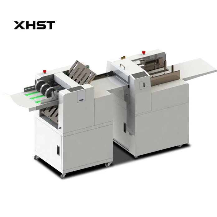 360A+592 Heavy Duty High Speed Automatic Paper Creasing And Folding Machine