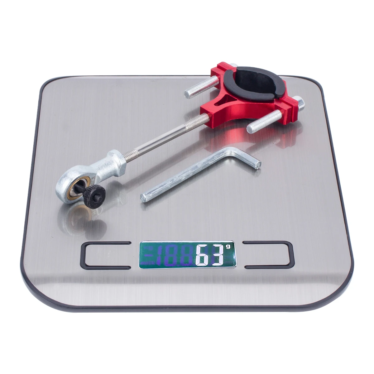 1Pcs Metal Trailer Hook Tow Hooks Camping Vehicle Connecting Rod for 1/10 1/8 1/7 Scale RC Crawler Car Accessories Upgrade Parts