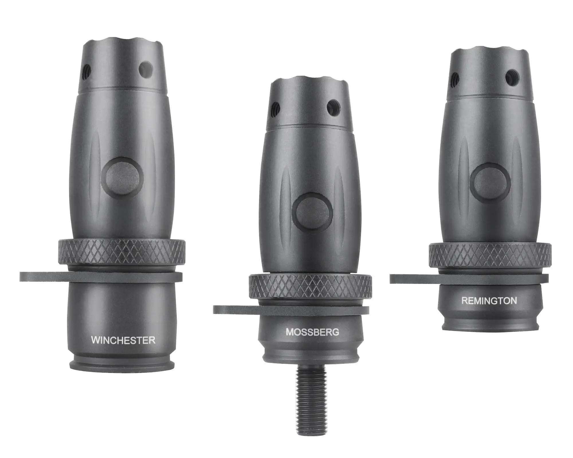 Professionelles taktisches rotes Laservisier für Schrotflinten, Adapter im Lieferumfang enthalten für Modell Remington 870 / Mossberg 500 / Winchester 1300 Acce