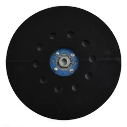 9 inch 210 mm 10 gaten gipsplaat-schuurmachine klittenbandback-up pad met 14 mm draad polijsten schuren schuurschijven voor stofvrij zand