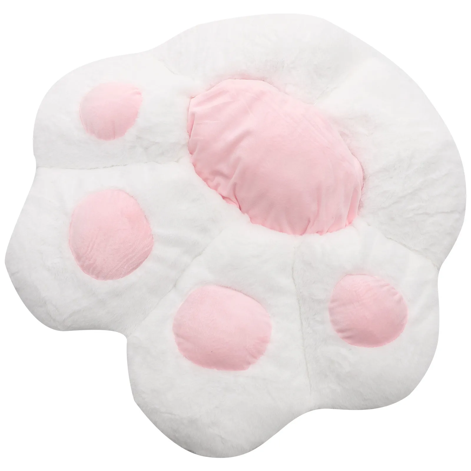 Cat Paw Sitting Pad Premium Supple Cotton Filled Chair Cushion for Gaming Chair Office Sofa Comfort Back Support Home Decor