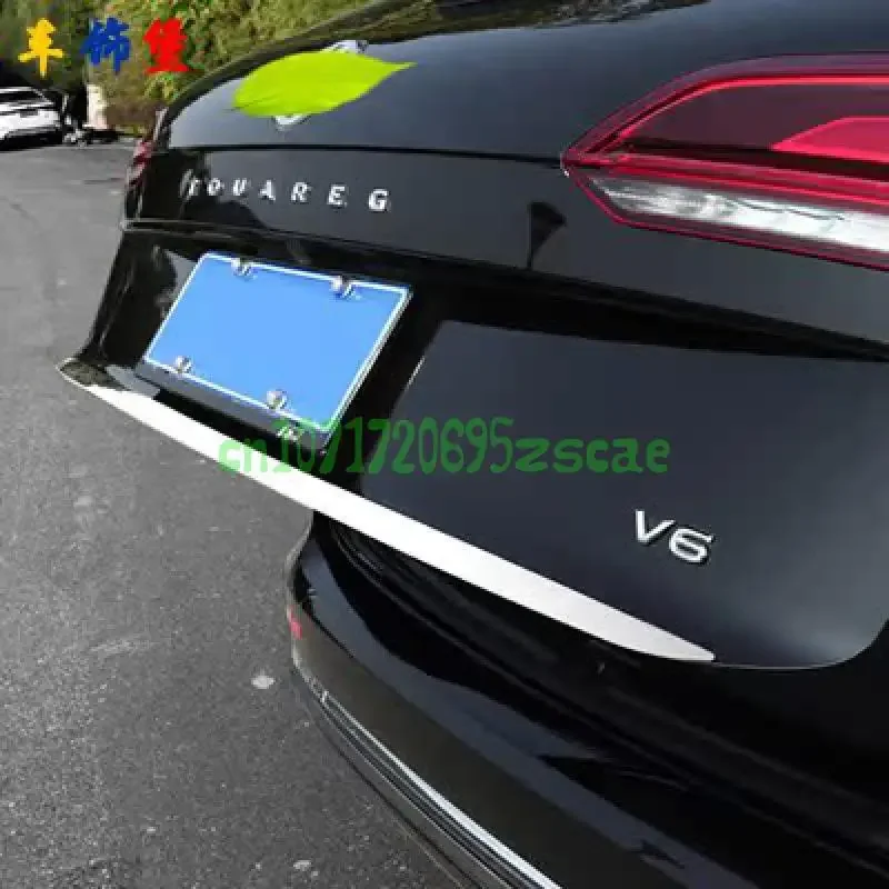 

Car Accessories For Volkswagen Toureg 2019 2020 2021 2022 2023 Rear Trunk Door Handle Cover Tail Gate Trim Bezel Molding
