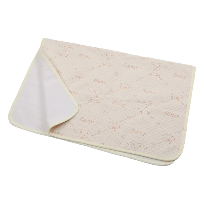 New 50x70cm/70x90cm Baby Changing Pad Cotton Waterproof Diaper Changer for Newborns