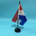 Black plastic pole