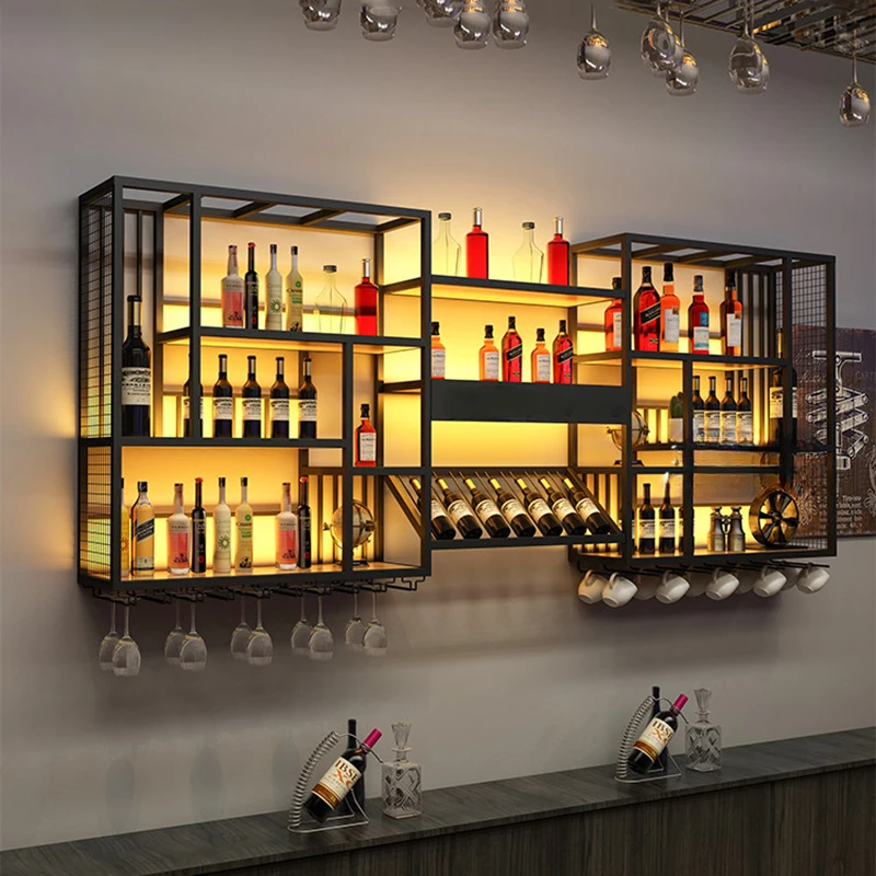 

Victorian Wine Cabinet Supermarket Locker Luxurious European Style Wine Cabinet Commercial Vitrina De Vidrios Bar Furniture