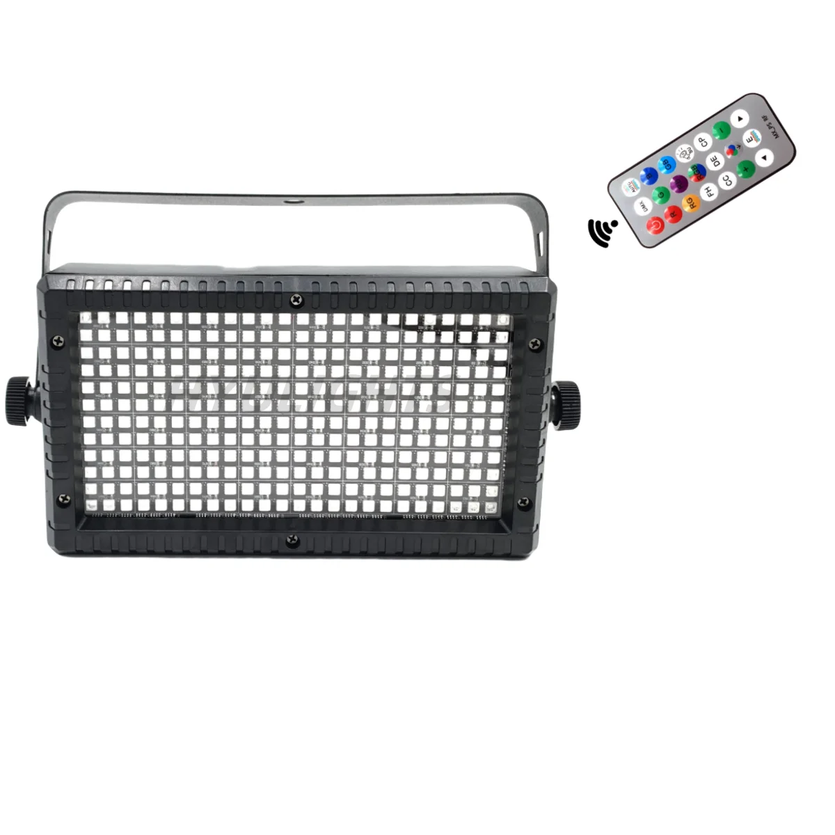 Controller Wireless con 60W Mini LED Strobe RGB 3 in1 48 partizione DMX Super Bright Dj Wash Bar effetti di illuminazione stroboscopica del