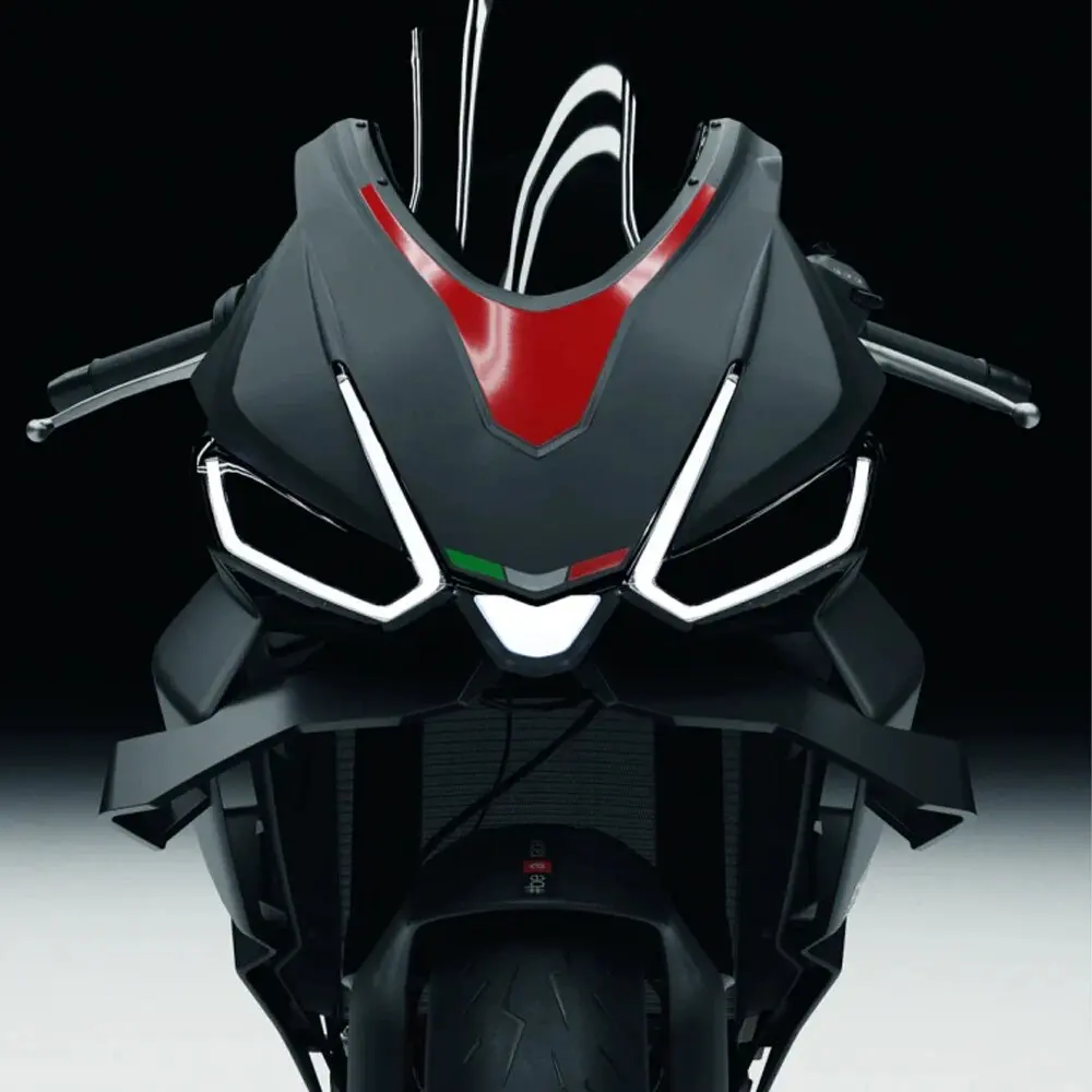 

For Aprilia RS660 New Motorcycle Accessories flank spoiler wing fairing 2021-2026 RS660 Front spoiler lower spoiler fixed-wing