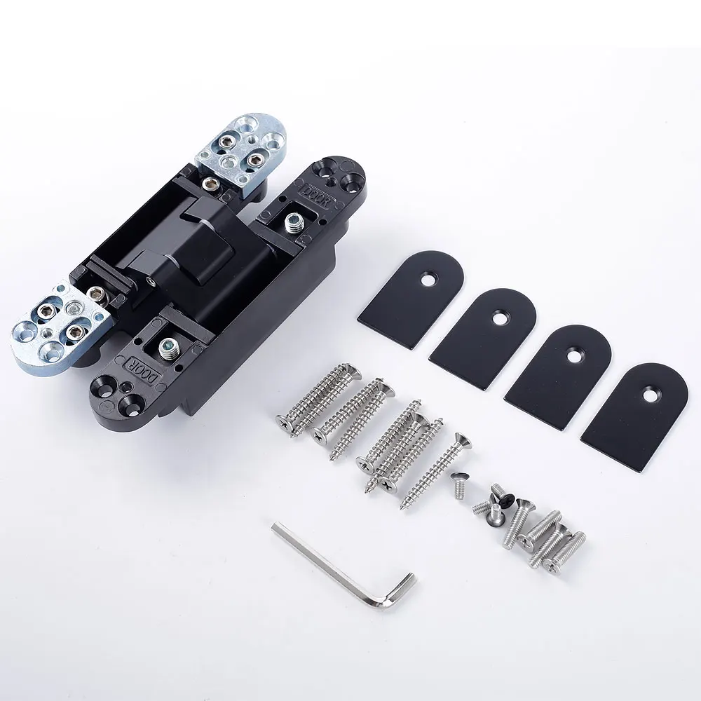 

80kg Heavy Duty Concealed Hinges 3-Way Adjustable Folding Door Hinge Excellent Quality Durable Stable Kitchen Bedroom