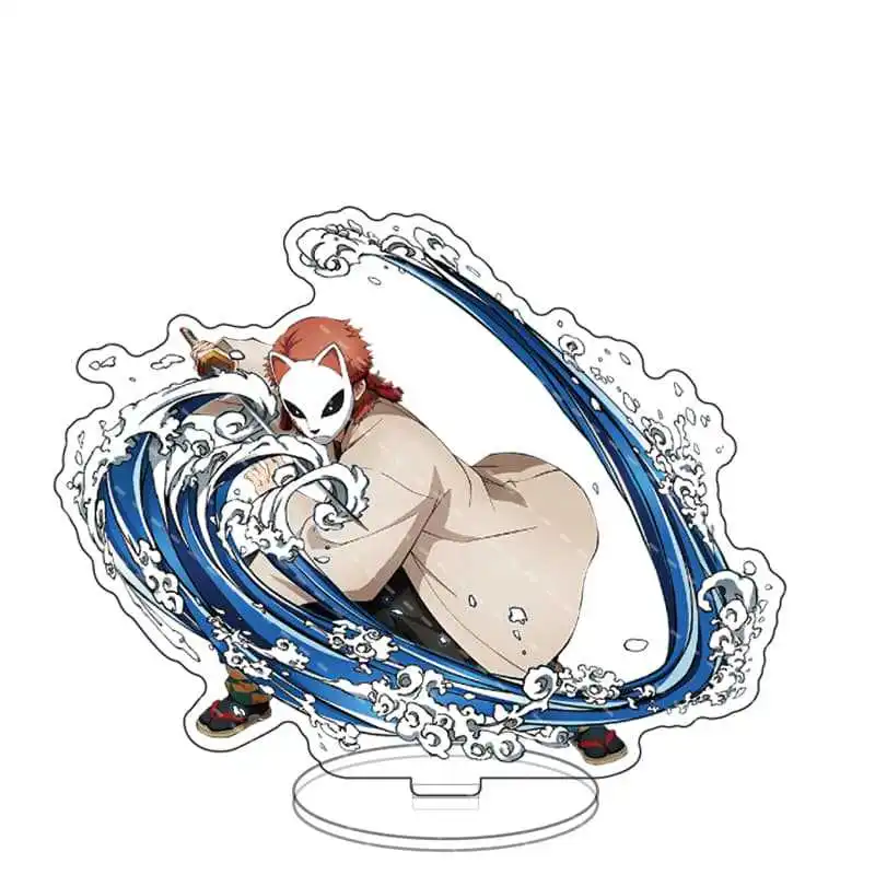 Anime Demon Slayer Acryl-Ständer Kimetsu No Yaiba Figuren Manga Garage Kits Miniaturen Modelle Spielzeug GK Ornamente Dekoration
