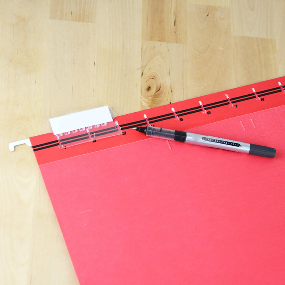 14Pcs Bright Hanging File Folders Premium Paper Organizer for Office Document Storage and Classification