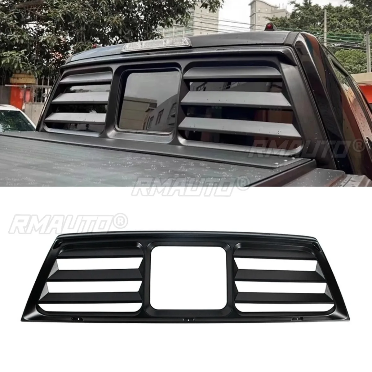 

Car Rear Window Trim Modification Part For Ford F150 New Raptor 2021-2022 Rear Vent Window Trim Cover Car Accessories
