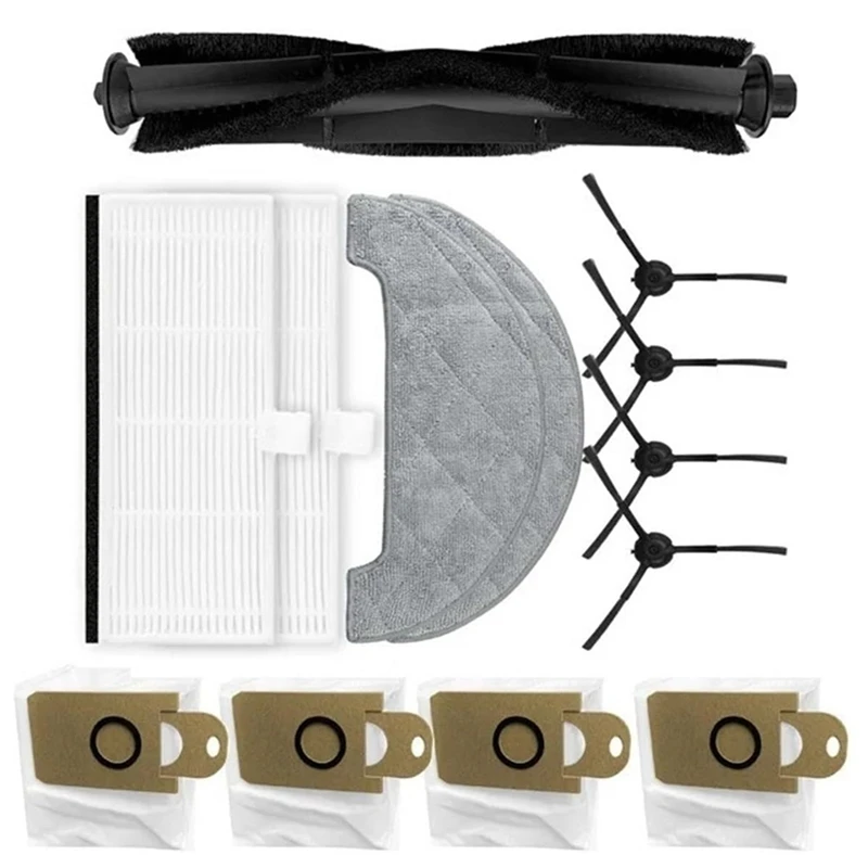 

13PCS Parts Accessories Kit For Imou L11 L11 Pro Robot Vacuum Cleaner Main Side Brush Hepa Filter Mop Cloth Dust Bag