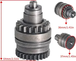 Starter Drive Bendix For KTM Motorcycle XC-W XC EXC EXC-E 200 250 300 2007-2017 OEM:55140026100 55140026000 Motos Engine Parts