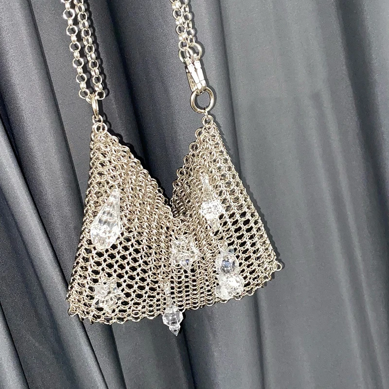 Metal Shining Bling Women's Shoulder Bag Rhinestone Crystal Gem Tote Bags Banquet Designer Handmade Evening Women Handbags