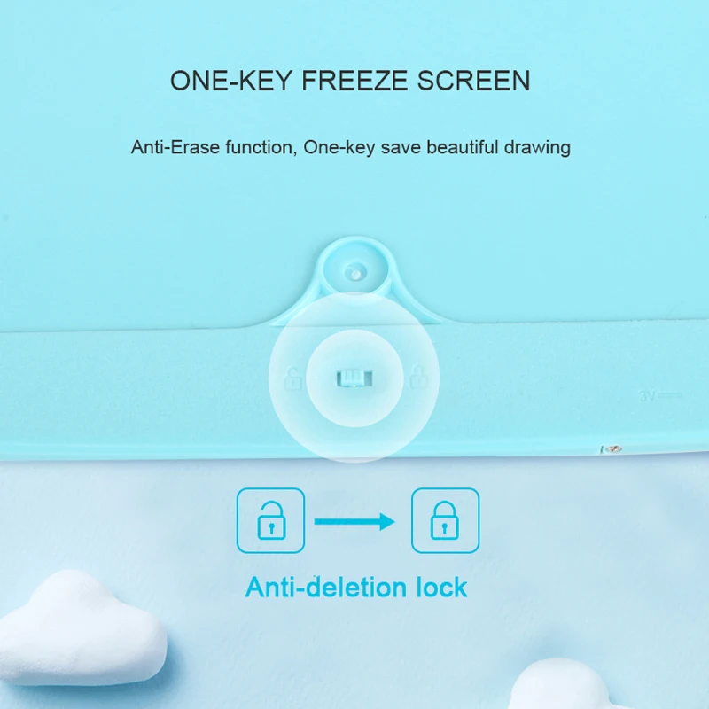 Мультяшная одноглазая форма дракона, ЖК-доска для рукописного ввода, детские развивающие игрушки, креативный детский планшет для рисования