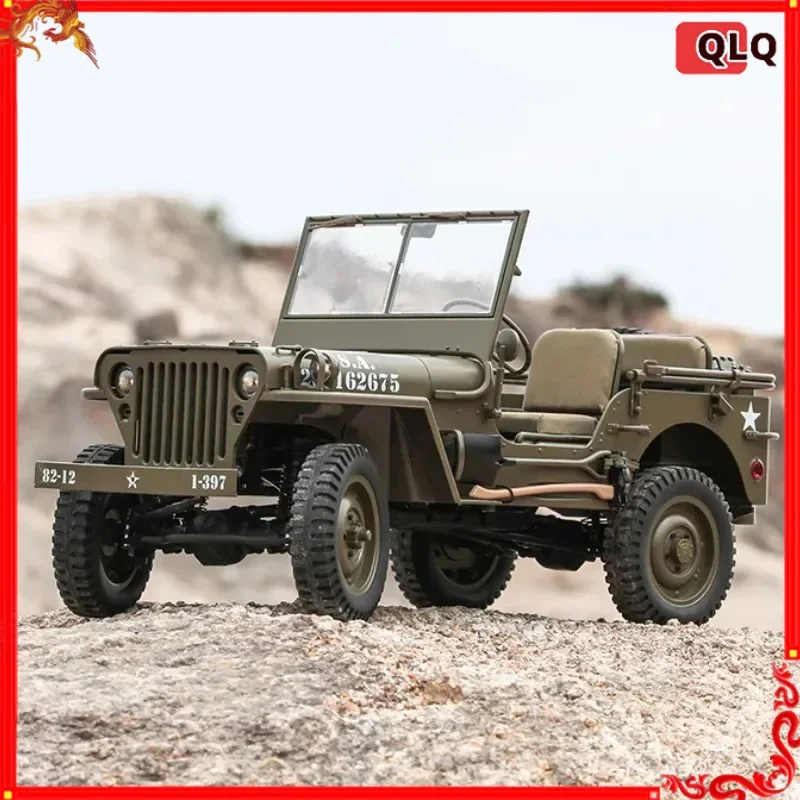 

Fms Model 1:12 Willis Rc Remote Control Electric Off Road Climbing Vehicle Simulation Car Model Decoration Children's Gift