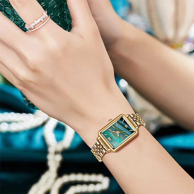 Women's Elegant Quartz Watch with Simple Steel Design