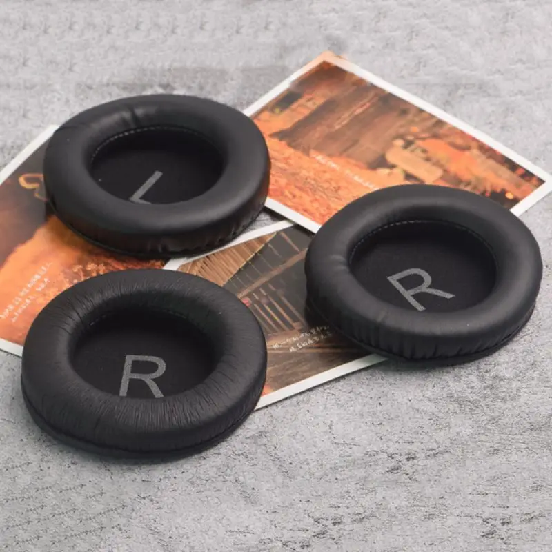 1P แผ่นรองหูฟังนุ่มหนังเบาะรองหูฟังสำหรับ K52 K72 K92 K240 หูฟัง