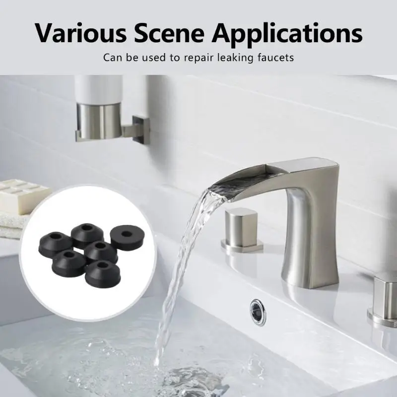 Rubber Rings Sealing Washers for Faucet & Shower Ensures Leak proof Performances 
