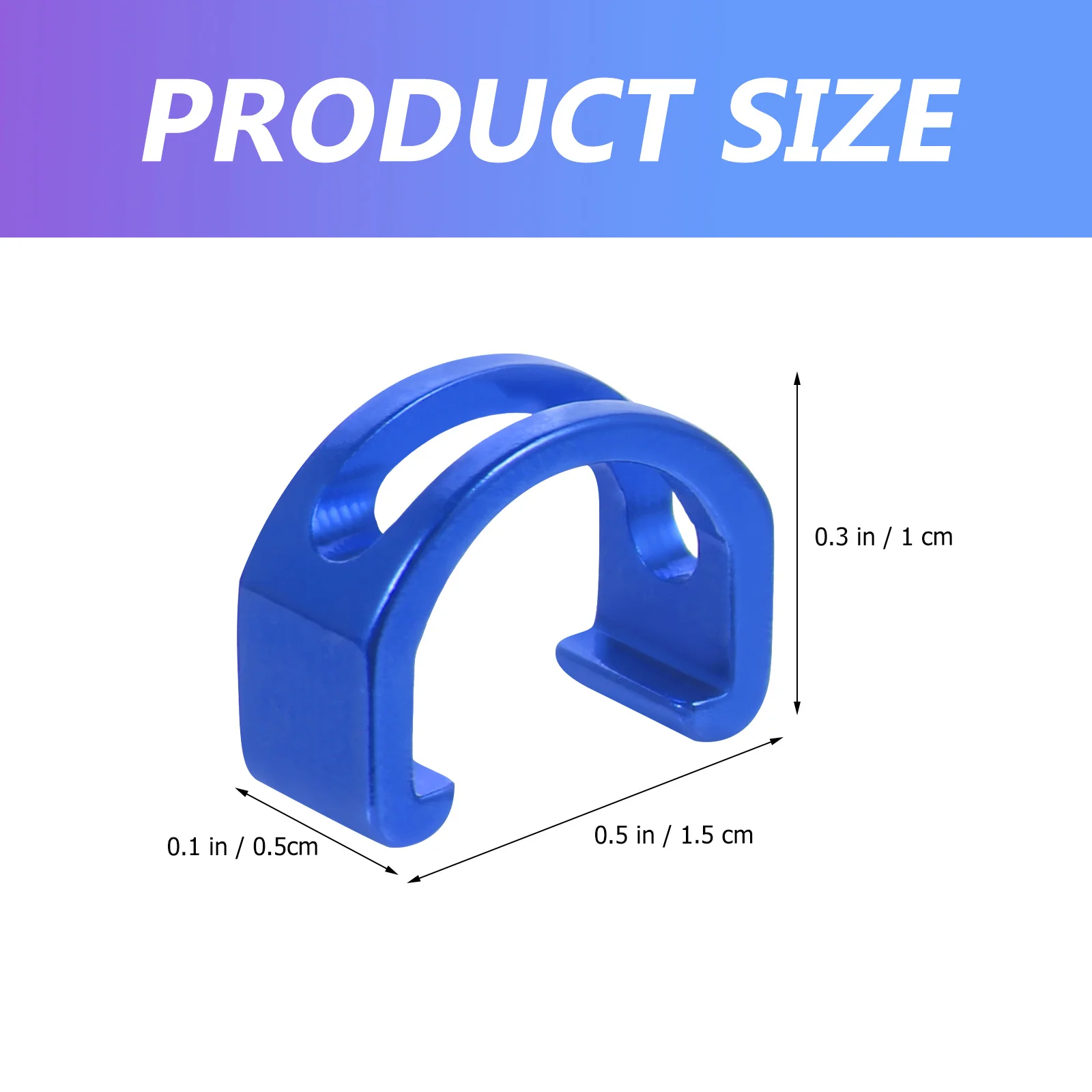 5 قطعة إطار دراجة هوائية C مقاطع كابل دليل C على شكل مشبك سهلة التركيب مرنة أنابيب قوية مقاطع الأسلاك المشابك للطي الطريق