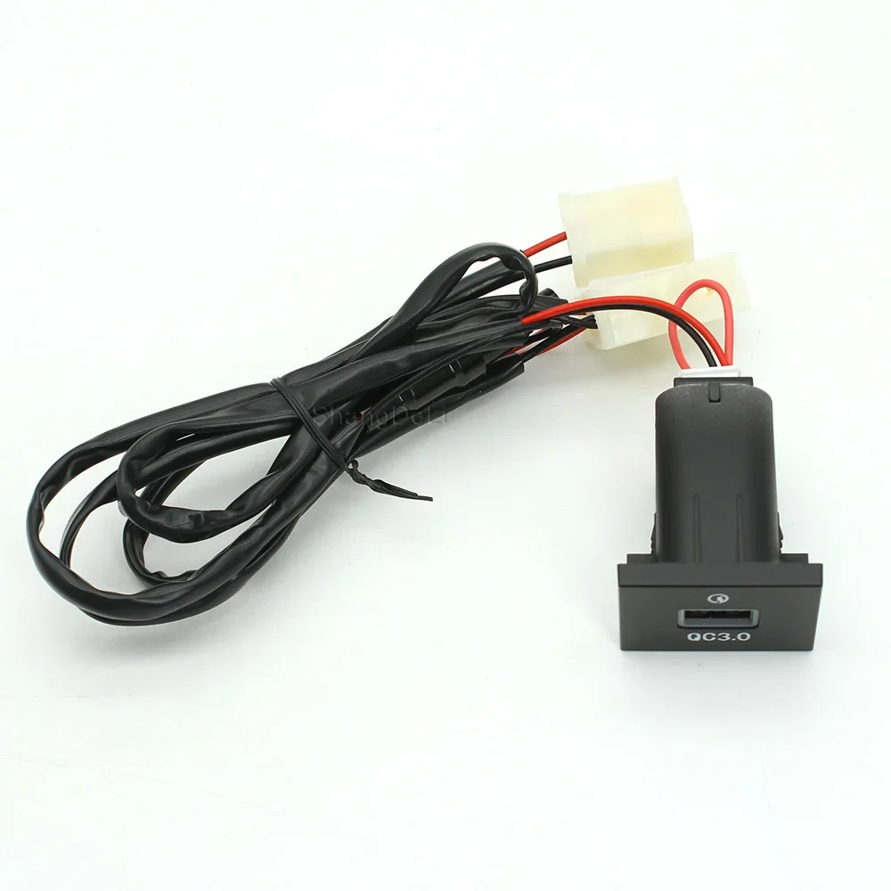 Car Quick Charger QC3.0 USB Interface for Cell Phone Charger For Ford FOCUS 2004-2010 Auto Accessories