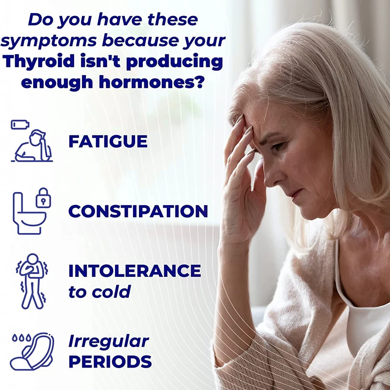 Suplemento tireoidiano para energia geral, complexo de vitamina B12-zinco, selênio foco, suporte clareza, memória melhorada