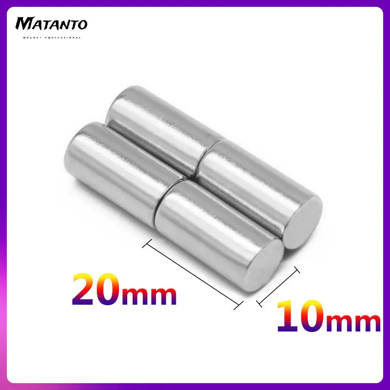 2/5/10/15/20/30pcs 10x20 Super Powerful Strong Magnetic Magnets Thick Permanent Neodymium Magnets 10x20mm Round Magnet 10*20mm