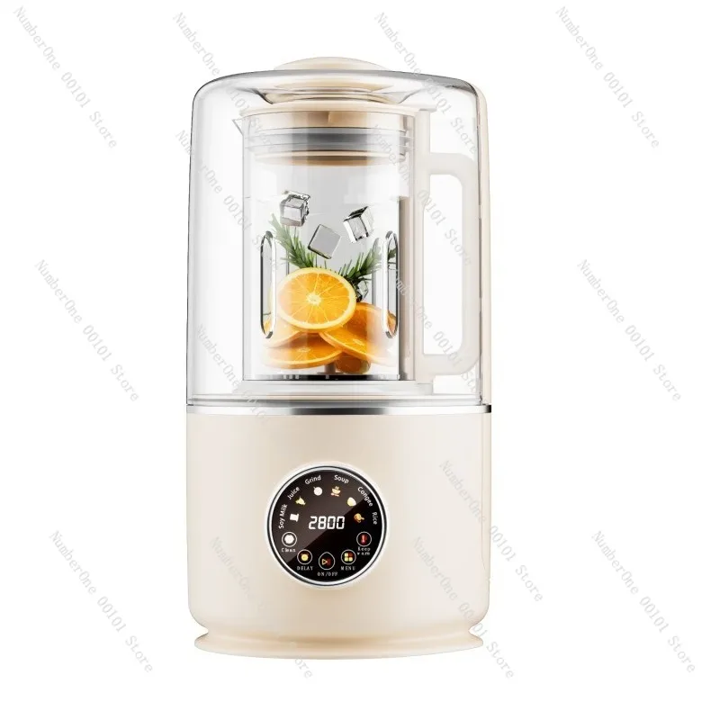 110V Electric Blender and Soy Milk Machine,High-Speed Mixer for Smoothies,Soybean Milk,and Juices,Kitchen Appliance