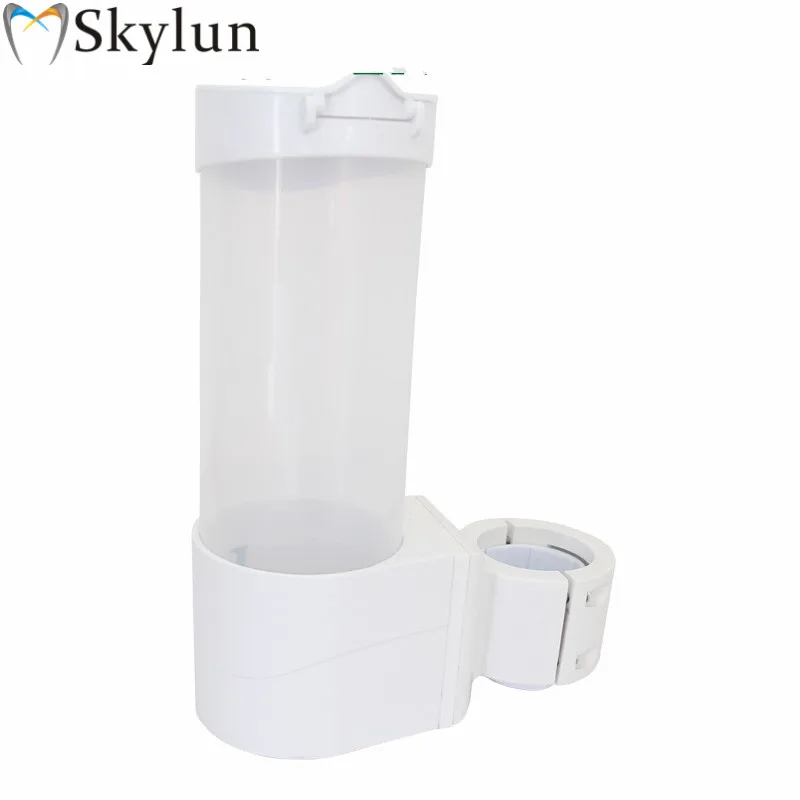 

SKYLUN 4PCS Dental disposable cups Holder Water Cups Stents chair tube water dispenser cup holder storage box SL1305