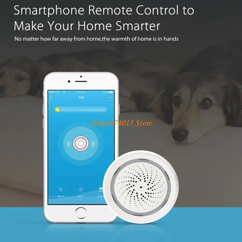 เครื่องตรวจจับความปลอดภัย K1AA Intelliegnt Fast Easy ติดตั้งเสียงไซเรนดัง ๆ สำหรับครัวเรือน