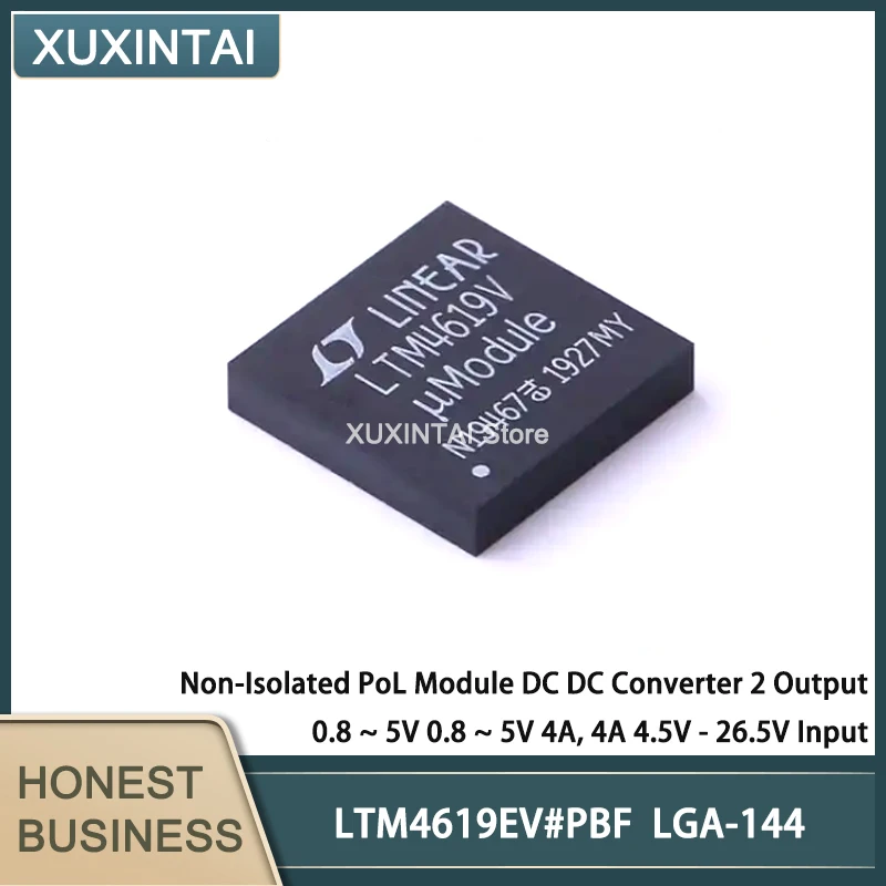 5Pcs/Lot  New Original  LTM4619EV#PBF LTM4619EV  Non-Isolated PoL Module DC DC Converter 2 Output