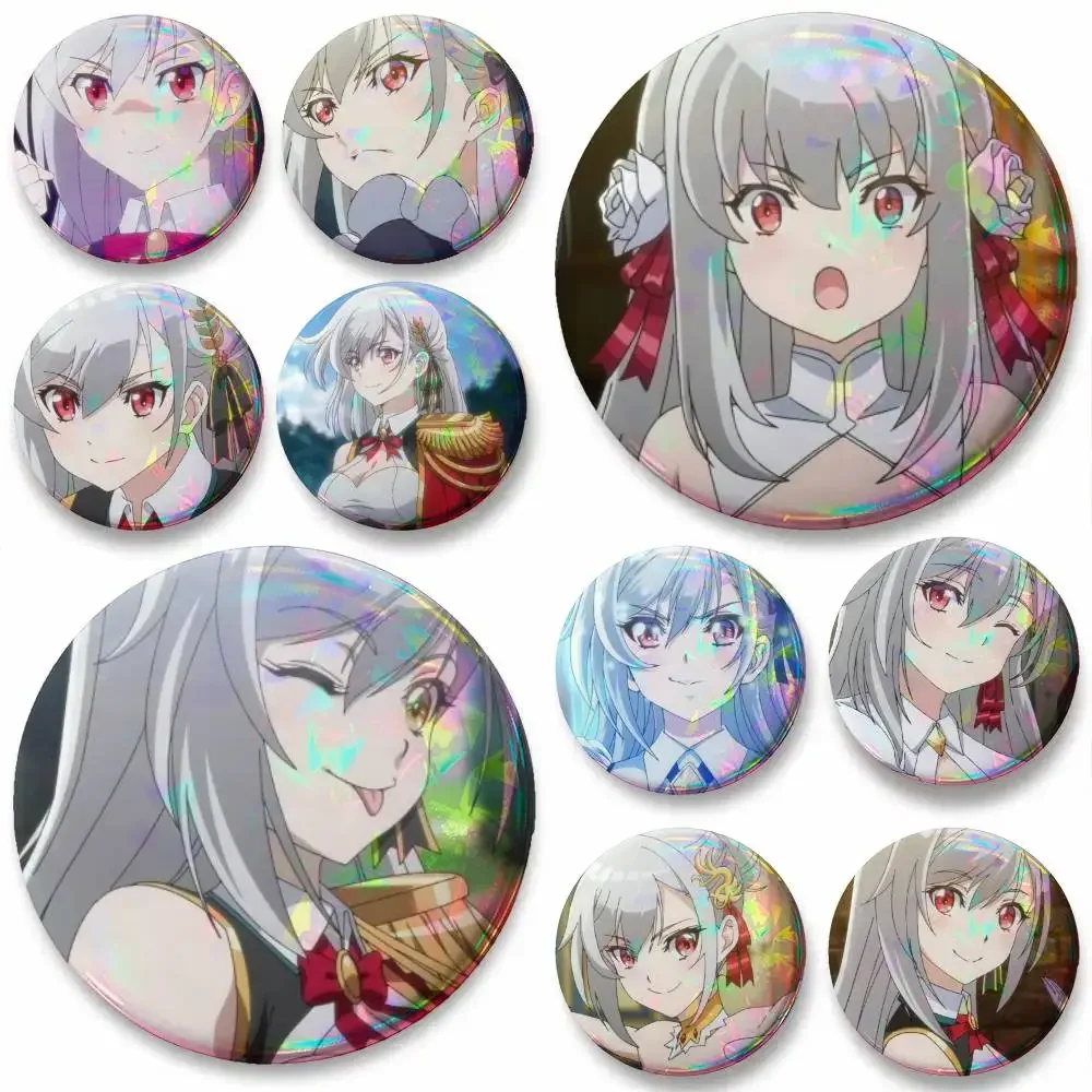 Reborn To Master The Blade Inglis Eucus Anime Badge Tinplate Meme Round Brooch For Hat Bag Creative Lapel Jewelry