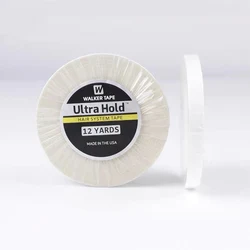 12 Yards White Ultra Hold Hair Extensions Double-Sided Adhesives Tape For Toupee/Lace Wigs 0.8cm 1cm 1.27cm 1.9cm 2.54cm