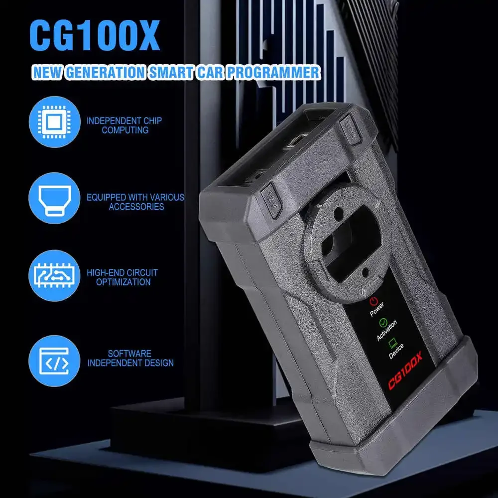 CGDI CG100X New Generation Smart Programmer for Airbag Reset Mileage Adjustment and Chip Reading Supports MQB