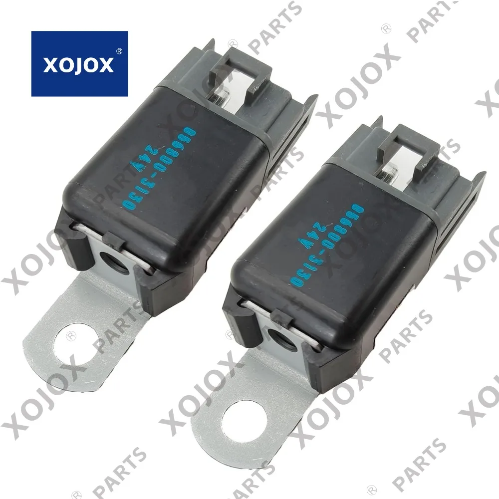 

XOJOX 2-Set 24V Safety Relay 056800-3130 0568003130 XYohykai Fits for Komatsu PC200-7 PC1250-8 PC1250-8R PC1250LC-7 PC1250LC-8 P